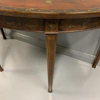 18th Century Decorated Demi-lune Console Table (4 of 11) 18th Century Decorated Demi-lune Console Table (4 of 11)