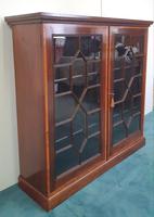 Pair of Edwardian Inlaid Mahogany Floor Bookcases (3 of 4) Pair of Edwardian Inlaid Mahogany Floor Bookcases (3 of 4)
