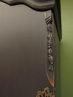Vintage Black Painted 1950s Armoire Wardrobe, Gothic Shabby Chic (11 of 16) Vintage Black Painted 1950s Armoire Wardrobe, Gothic Shabby Chic (11 of 16)