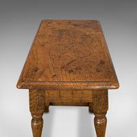 Small Antique Joint Stool, Oak, Seat, Side Table, Jacobean Revival, Victorian (2 of 11) Small Antique Joint Stool, Oak, Seat, Side Table, Jacobean Revival, Victorian (2 of 11)