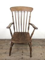 Antique 19th Century Beech & Elm Windsor Armchair (12 of 13) Antique 19th Century Beech & Elm Windsor Armchair (12 of 13)