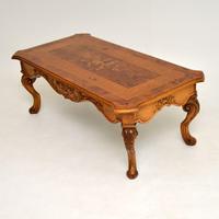 French Style Burr Walnut Inlaid Marquetry Coffee Table (4 of 10) French Style Burr Walnut Inlaid Marquetry Coffee Table (4 of 10)