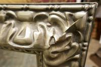 Large 20th Century Arts & Crafts Style Pewter Finish Wall Mirror (8 of 8) Large 20th Century Arts & Crafts Style Pewter Finish Wall Mirror (8 of 8)