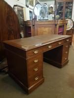 Antique Pedestal Desk (3 of 6) Antique Pedestal Desk (3 of 6)