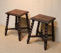 Pair Of Carved Oak Tables (4 of 9) Pair Of Carved Oak Tables (4 of 9)