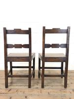 Pair of Country Bar Back Chairs (8 of 8) Pair of Country Bar Back Chairs (8 of 8)