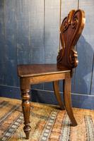 Pair of 19th Century Regency Style Hall Chairs (10 of 10) Pair of 19th Century Regency Style Hall Chairs (10 of 10)