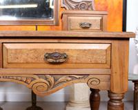 Dressing Table Burr Walnut Mirrored 19th Century (8 of 9) Dressing Table Burr Walnut Mirrored 19th Century (8 of 9)