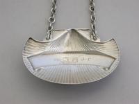 George III Irish Silver Scallop Shell Wine Label 'Claret' by John Teare, Dublin c.1815 (7 of 8) George III Irish Silver Scallop Shell Wine Label 'Claret' by John Teare, Dublin c.1815 (7 of 8)