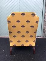 English Walnut Upholstered Armchair for recovering (7 of 8) English Walnut Upholstered Armchair for recovering (7 of 8)