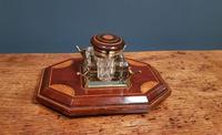 Antique Sheraton Inlaid Mahogany Pen & Ink Stand (4 of 4) Antique Sheraton Inlaid Mahogany Pen & Ink Stand (4 of 4)
