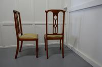 Pair of Arts & Crafts Golden Oak Chairs (6 of 6) Pair of Arts & Crafts Golden Oak Chairs (6 of 6)