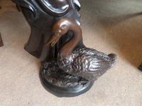 A Victorian Heavy Bronze Girl with Goose (10 of 10) A Victorian Heavy Bronze Girl with Goose (10 of 10)
