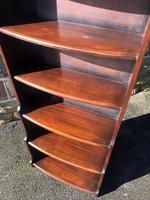 Antique Slim Oak Domed Top Open Bookcase (7 of 8) Antique Slim Oak Domed Top Open Bookcase (7 of 8)