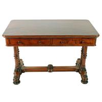 Mid 19th Century Mahogany Library Table (3 of 8) Mid 19th Century Mahogany Library Table (3 of 8)