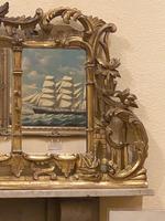 Late 19th Century Ornately Carved Giltwood 3-Section Overmantel Mirror (3 of 6) Late 19th Century Ornately Carved Giltwood 3-Section Overmantel Mirror (3 of 6)