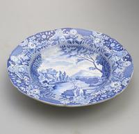 Brameld - Yorkshire Blue & White Pottery Transferware Soup Plate c.1825 (3 of 6) Brameld - Yorkshire Blue & White Pottery Transferware Soup Plate c.1825 (3 of 6)