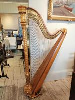 Beautiful Erard Gothic Concert Maple & Gilded Harp (2 of 11) Beautiful Erard Gothic Concert Maple & Gilded Harp (2 of 11)