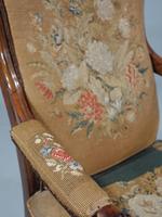 Shapely Mid 19th Century Rosewood Armchair (4 of 5) Shapely Mid 19th Century Rosewood Armchair (4 of 5)