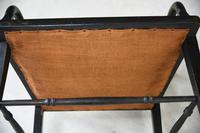 Victorian Ebonised Occasional Chair (8 of 9) Victorian Ebonised Occasional Chair (8 of 9)