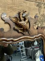 19th Century Mahogany Wall Mirror with Eagle Decoration (4 of 6) 19th Century Mahogany Wall Mirror with Eagle Decoration (4 of 6)