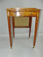 Georgian Satinwood Ladies Writing Table (5 of 8) Georgian Satinwood Ladies Writing Table (5 of 8)