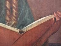 Christine McGregor, Girl Reading, pastel on board, c1918, signed, period frame (6 of 9) Christine McGregor, Girl Reading, pastel on board, c1918, signed, period frame (6 of 9)