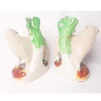 Pair of Staffordshire Flatback Sheep (3 of 6) Pair of Staffordshire Flatback Sheep (3 of 6)