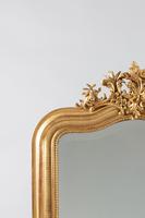 Large 19th Century French Gilt Overmantle Mirror (3 of 9) Large 19th Century French Gilt Overmantle Mirror (3 of 9)