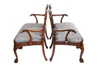 Fine Georgian Revival Walnut Chair back Settee, with carved Eagle head c.1900 (7 of 7) Fine Georgian Revival Walnut Chair back Settee, with carved Eagle head c.1900 (7 of 7)
