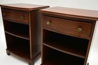 Pair of Antique Edwardian Mahogany Bedside Cabinets (7 of 9) Pair of Antique Edwardian Mahogany Bedside Cabinets (7 of 9)