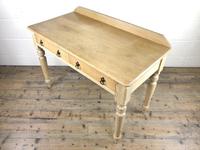 Victorian Antique Pine Two Drawer Side Table (9 of 13) Victorian Antique Pine Two Drawer Side Table (9 of 13)
