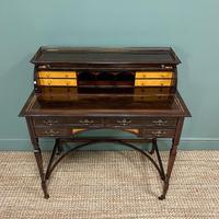 Spectacular Quality Victorian Rosewood Inlaid Antique Writing Desk (4 of 12) Spectacular Quality Victorian Rosewood Inlaid Antique Writing Desk (4 of 12)