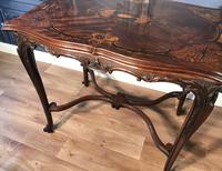 Quality Inlaid Walnut Occasional Table (12 of 18) Quality Inlaid Walnut Occasional Table (12 of 18)