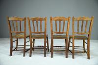 Set of 4 Rustic Kitchen Chairs (7 of 7) Set of 4 Rustic Kitchen Chairs (7 of 7)