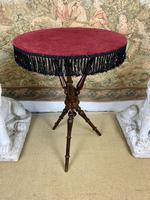 19th Century Mahogany Gypsy Table With Red Felt Top (5 of 5) 19th Century Mahogany Gypsy Table With Red Felt Top (5 of 5)