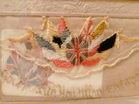 Early 20th century embroidered silk greetings cards (7 of 16) Early 20th century embroidered silk greetings cards (7 of 16)