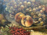 Small Original 19th Century Fruit Still Life Oil on Copper Painting (9 of 12) Small Original 19th Century Fruit Still Life Oil on Copper Painting (9 of 12)