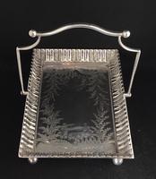 Very Good Victorian Silver Plated Cake / Bread Basket 'The Chelsea' (5 of 6) Very Good Victorian Silver Plated Cake / Bread Basket 'The Chelsea' (5 of 6)