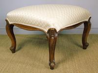 Good Large Victorian Upholstered Stool (4 of 6) Good Large Victorian Upholstered Stool (4 of 6)