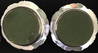 Pair of Victorian Silver Plate on Copper Bottle Coasters (5 of 6) Pair of Victorian Silver Plate on Copper Bottle Coasters (5 of 6)