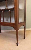 Edwardian Mahogany Inlaid Glass Display Cabinet (6 of 10) Edwardian Mahogany Inlaid Glass Display Cabinet (6 of 10)