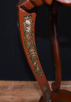 Chinese Pedestal Stand Table in Cinnabar Lacquer Chinoiserie (23 of 26) Chinese Pedestal Stand Table in Cinnabar Lacquer Chinoiserie (23 of 26)