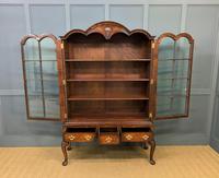 Burr Walnut Dome Topped Bookcase (12 of 18) Burr Walnut Dome Topped Bookcase (12 of 18)