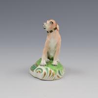 Staffordshire Porcelain Figure Of A Seated Pug Dog c.1830 (7 of 8) Staffordshire Porcelain Figure Of A Seated Pug Dog c.1830 (7 of 8)
