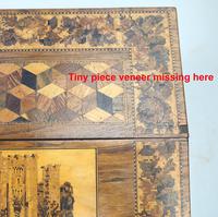 A Superior Tunbridge Ware Fitted Lap Desk Hever Castle C. 19thc (14 of 14) A Superior Tunbridge Ware Fitted Lap Desk Hever Castle C. 19thc (14 of 14)
