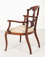 Very Pretty Art Nouveau Mahogany Elbow Chair (4 of 10) Very Pretty Art Nouveau Mahogany Elbow Chair (4 of 10)