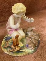 Royal Worcester Porcelain Figurine – “Woodland Dance” by Freda Doughty, dated 1939 (2 of 5) Royal Worcester Porcelain Figurine – “Woodland Dance” by Freda Doughty, dated 1939 (2 of 5)