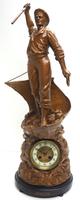 Incredible French Figural Mantel Clock Cod Fishing 8 Day Striking Mantle Clock (3 of 13) Incredible French Figural Mantel Clock Cod Fishing 8 Day Striking Mantle Clock (3 of 13)