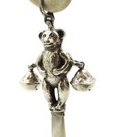 Sterling Silver 'Teddy / Bear ' Baby Rattle 1933 (4 of 8) Sterling Silver 'Teddy / Bear ' Baby Rattle 1933 (4 of 8)